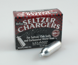 Leland Soda Chargers Seltzer Chargers CO2 40 count 2- Pack 
